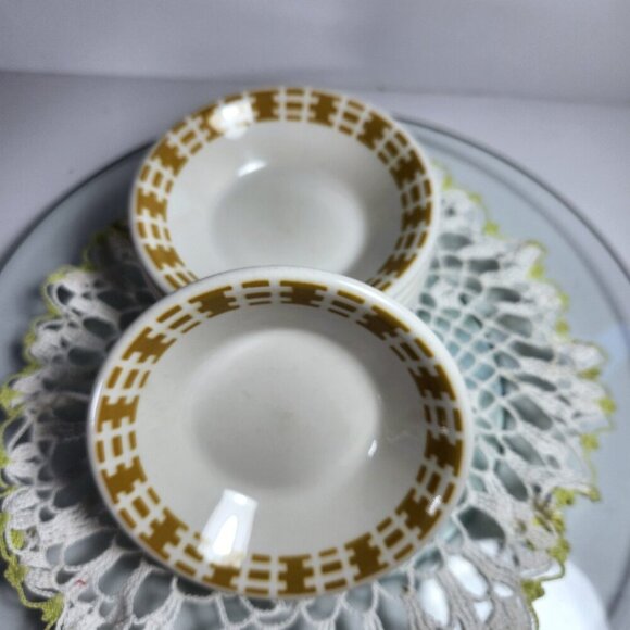 Vandesca Small Bowls Syracuse China Set of 5 Dessert Dishes Restaurant Ware - Picture 9 of 10